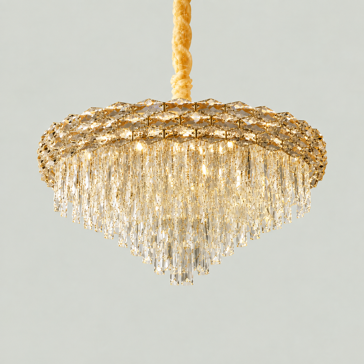 Modern Crystal Chandelier / Luxury Ceiling Light for Entryway, Living room, Dining room